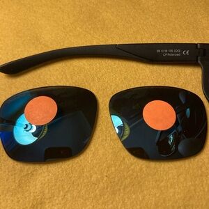 Smith Barra lenses (only) chromapop polarized blue mirror.